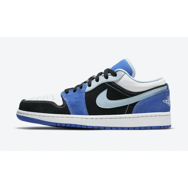 Air Jordan 1 Low White Blue Black