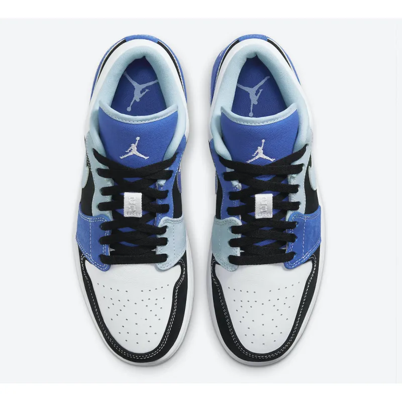 Air Jordan 1 Low White Blue Black