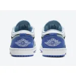 Air Jordan 1 Low White Blue Black