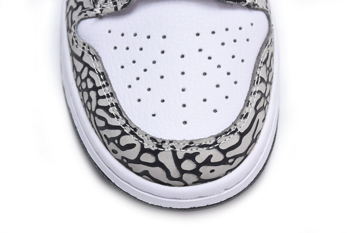  Nike Dunk Low Black White Blue