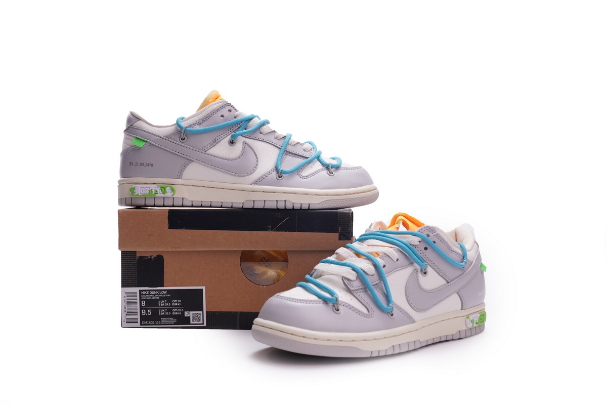 OFF WHITE x Nike Dunk SB Low The 50 NO.2