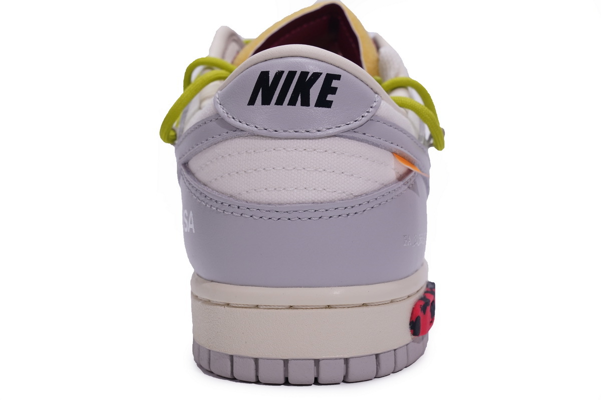 OFF WHITE x Nike Dunk SB Low The 50 NO.8