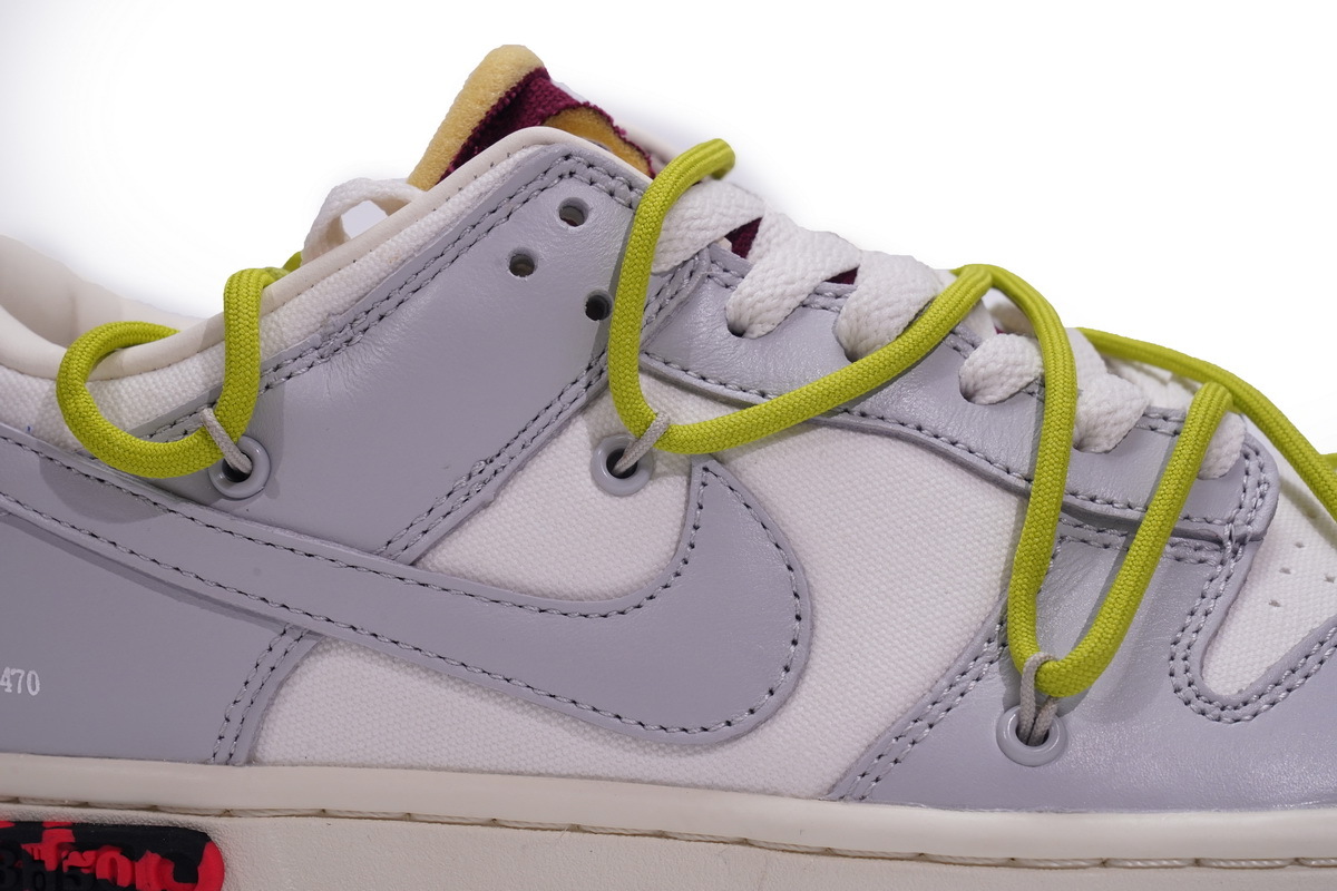 OFF WHITE x Nike Dunk SB Low The 50 NO.8