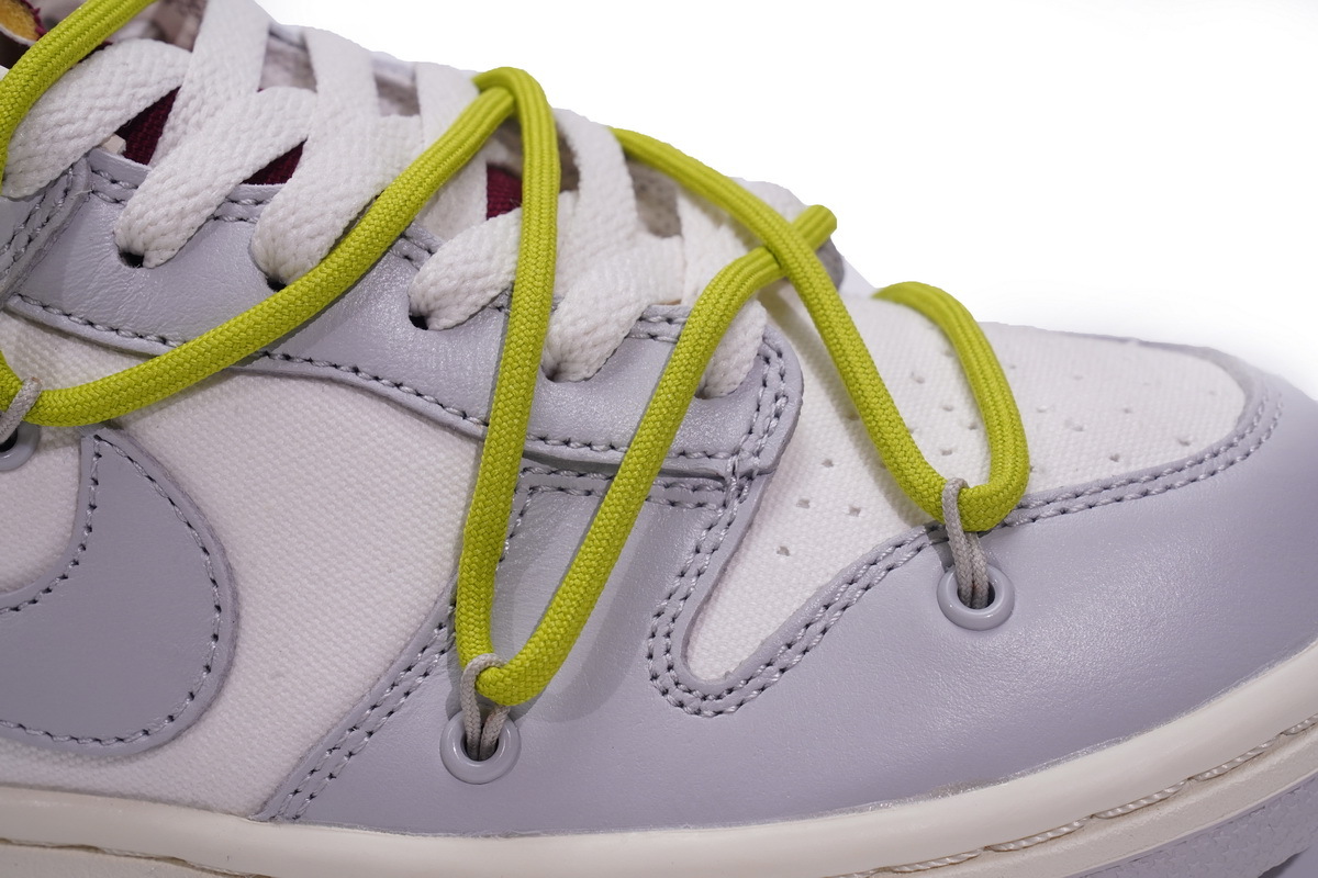 OFF WHITE x Nike Dunk SB Low The 50 NO.8