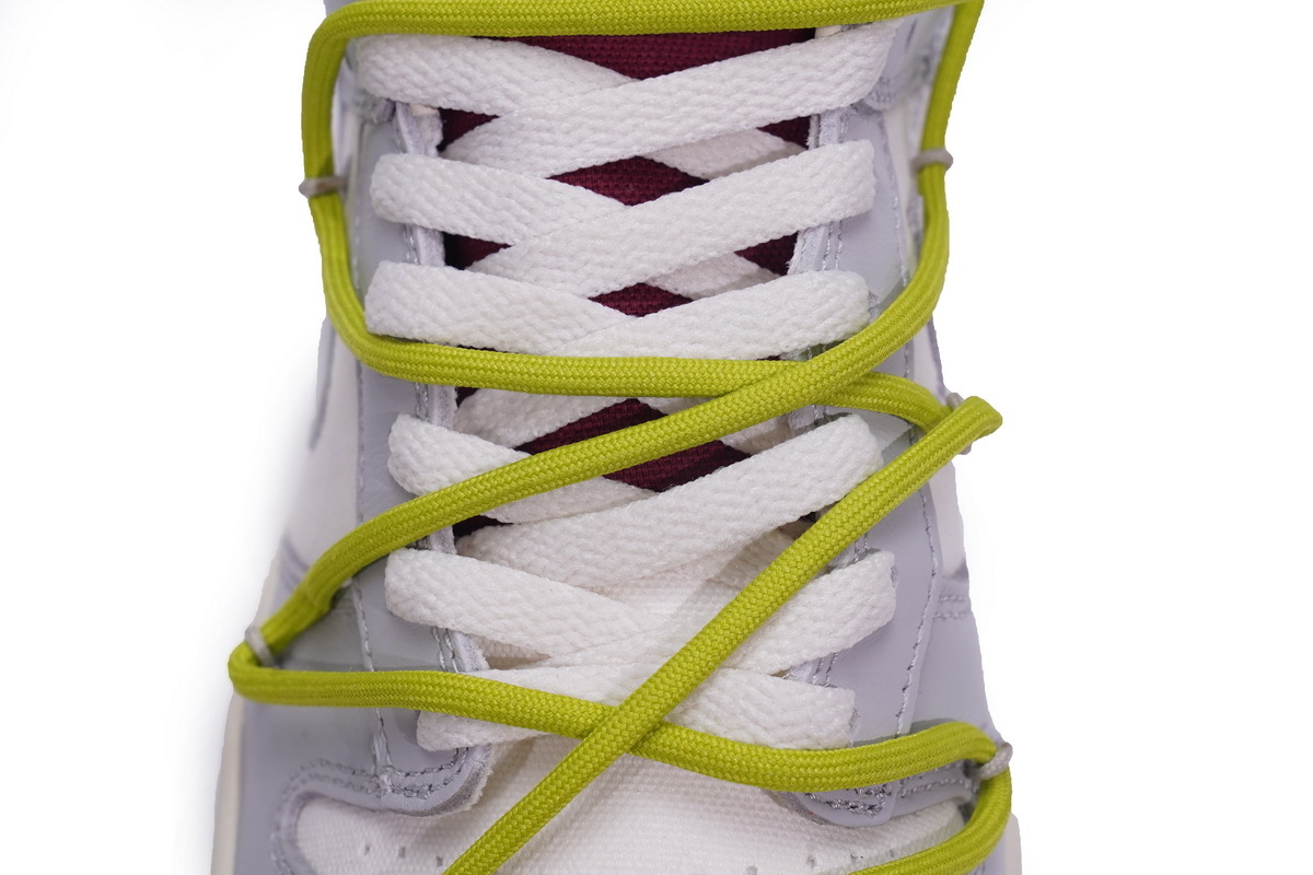 OFF WHITE x Nike Dunk SB Low The 50 NO.8