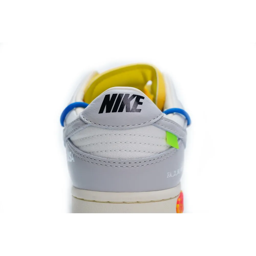 OFF WHITE x Nike Dunk SB Low The 50 NO.10