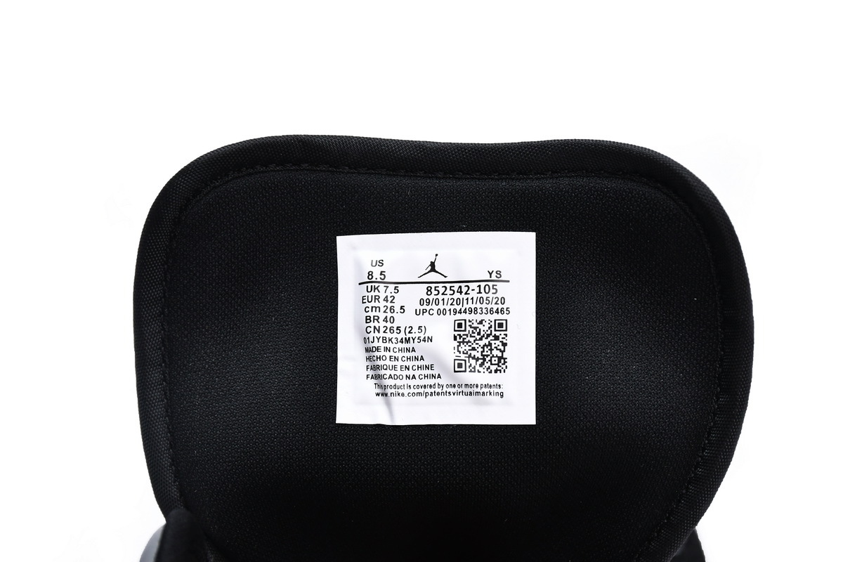 Air Jordan 1 Mid SE Black White Purple