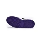 Air Jordan 1 Mid SE Black White Purple