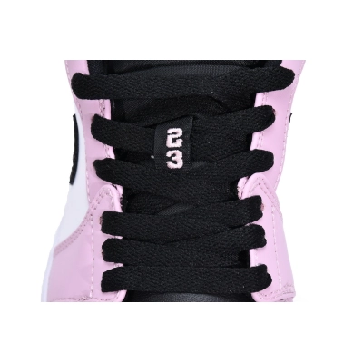 Air Jordan 1 Retro Low（GS）White Pink 554723-601 02