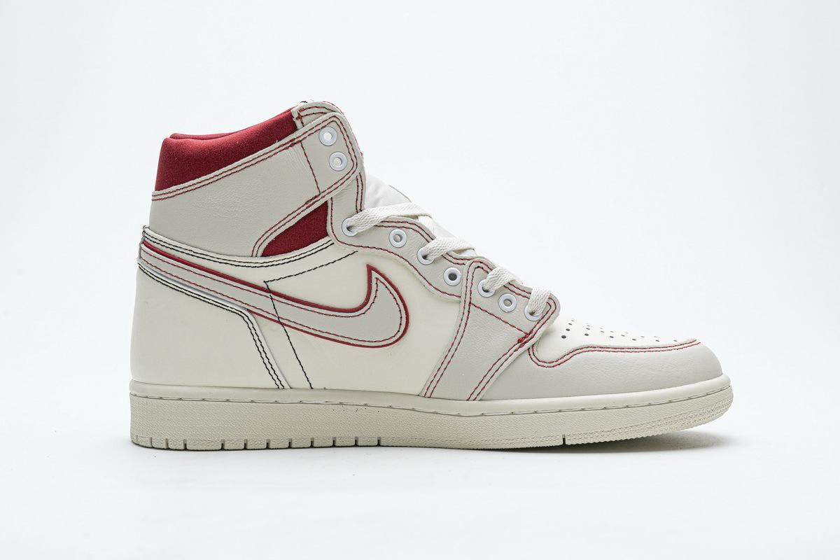Air Jordan 1 Retro High Phantom Gym Red