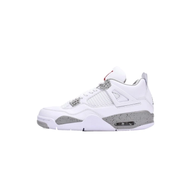 OWF  Air Jordan 4 Retro Tech White  CT8527-100 01