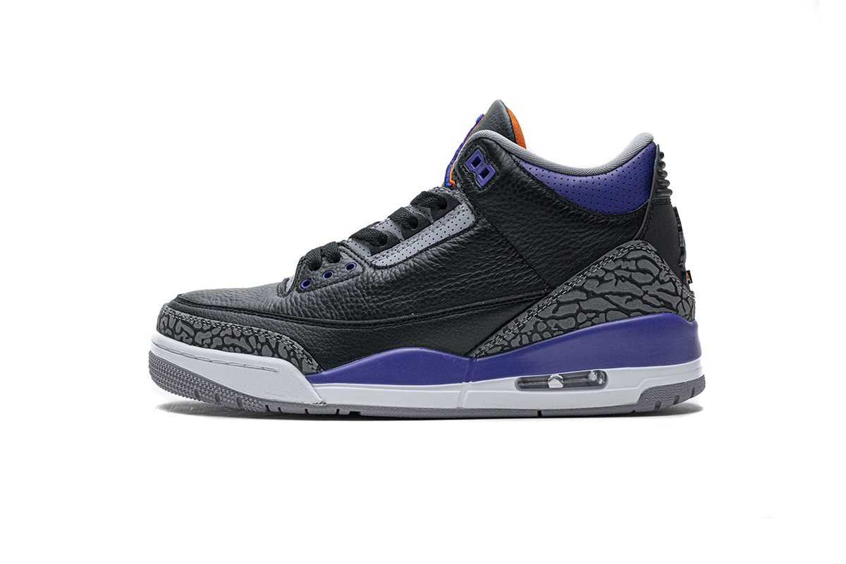 OWF Air Air Jordan 3 Retro “Court Purple”
