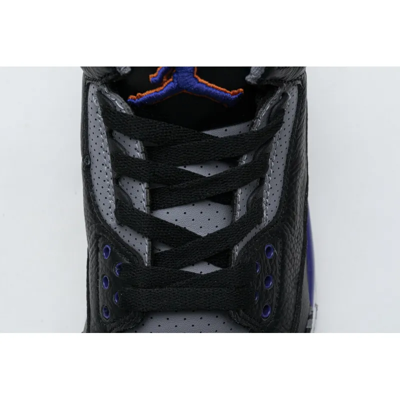 OWF Air Air Jordan 3 Retro “Court Purple”