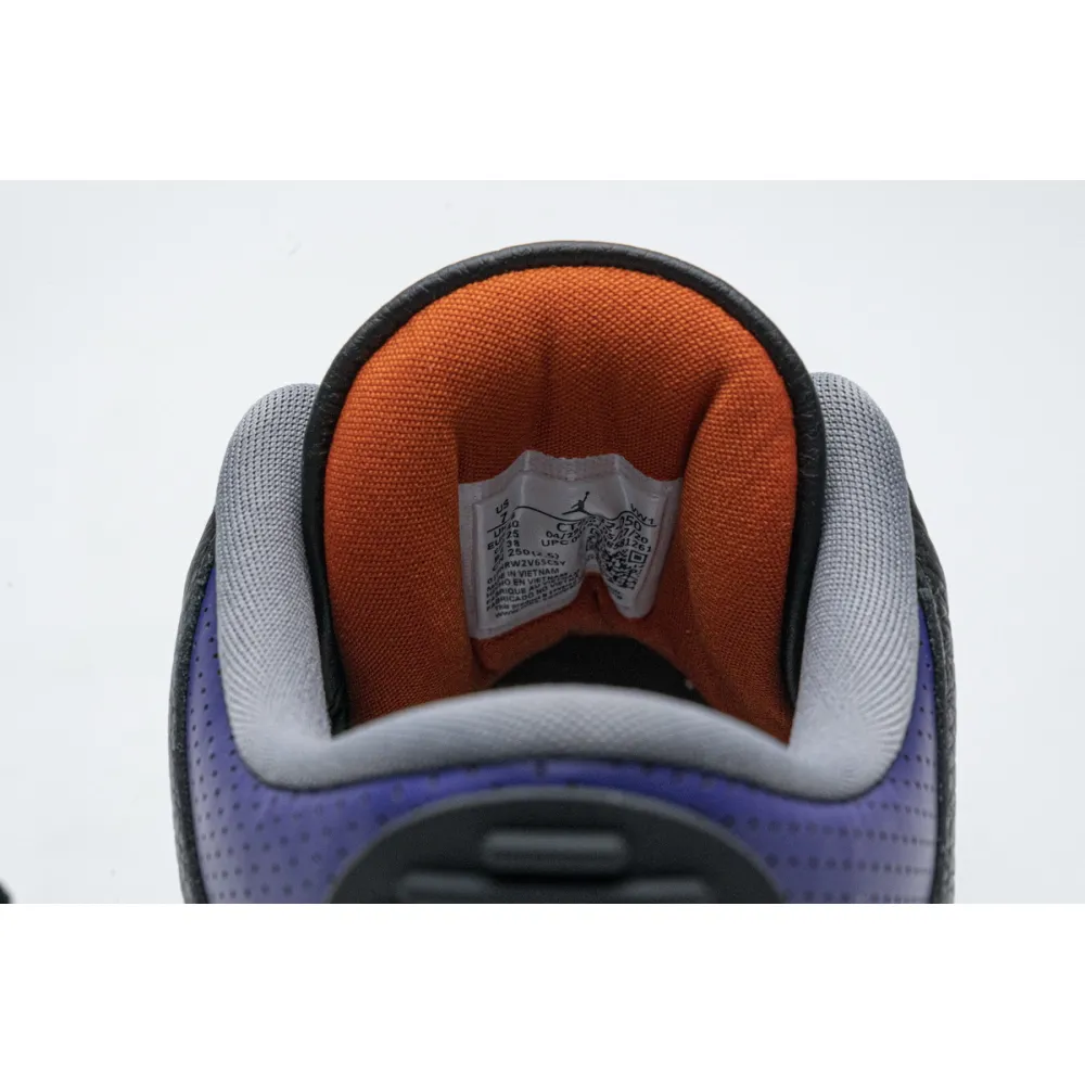 OWF Air Air Jordan 3 Retro “Court Purple”