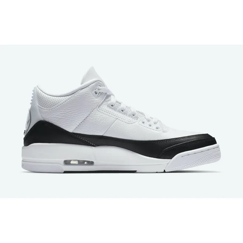 OWF Fragment Design x Air Jordan 3 Black White  