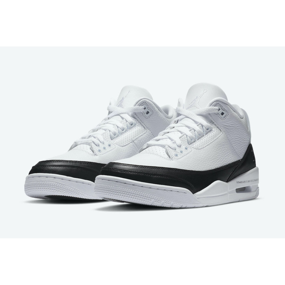OWF Fragment Design x Air Jordan 3 Black White  