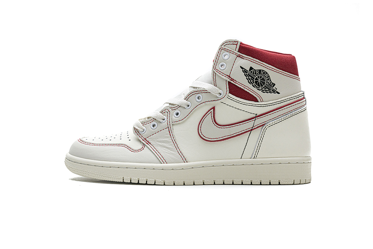 Air Jordan 1 Retro High Phantom Gym Red