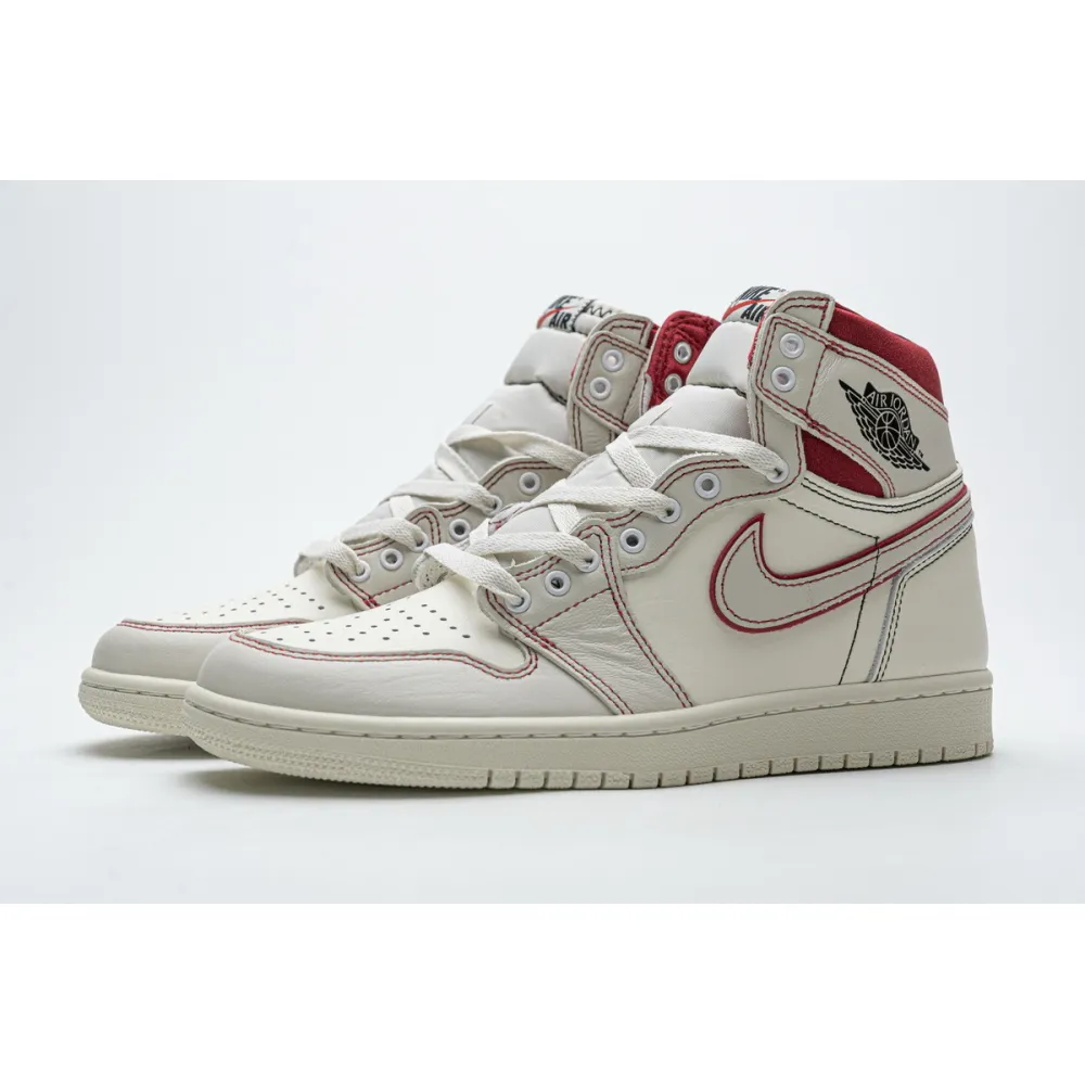 Air Jordan 1 Retro High Phantom Gym Red