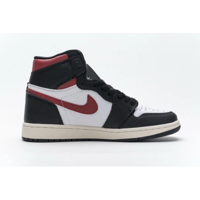 OWF Air Jordan 1 Retro High Black Gym Red 555088-061 02