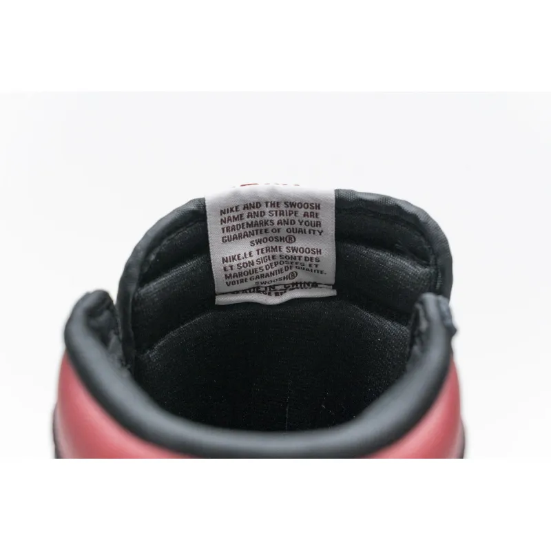 Air Jordan 1 Retro High Black Gym Red
