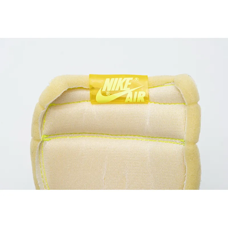 Air Jordan 1 Retro High White Black Volt University Gold