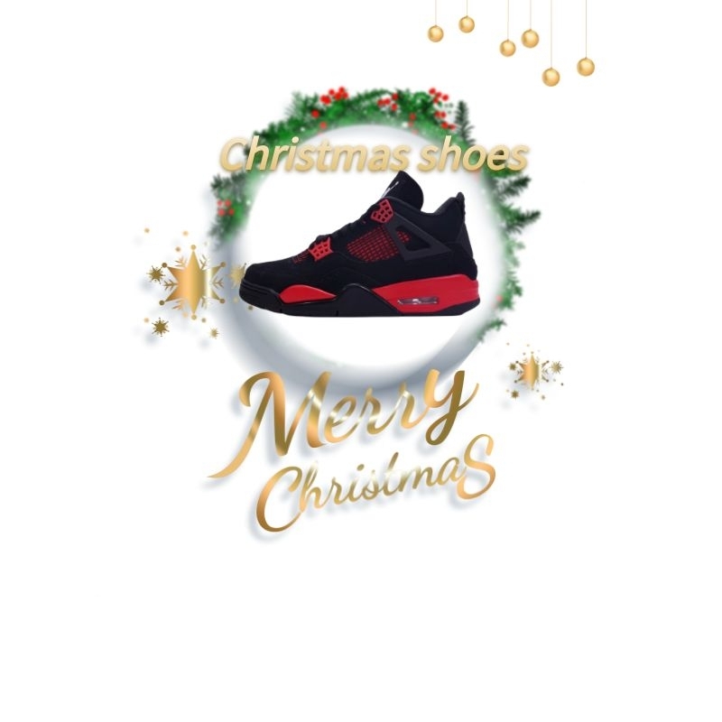 OWF Air Jordan 4 Red Thunder  CT8527-016