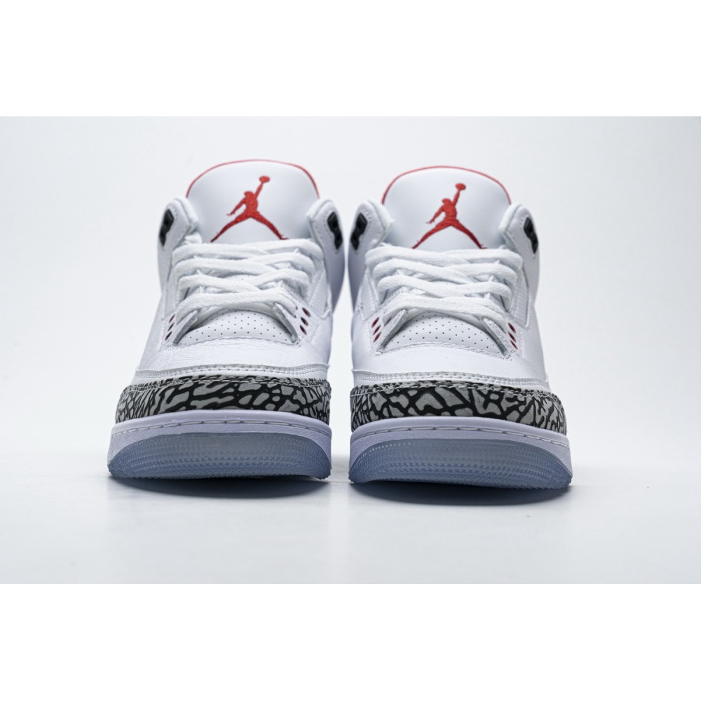 Og Tony Air Jordan 3 Retro Free Throw Line White Cement 923096-101