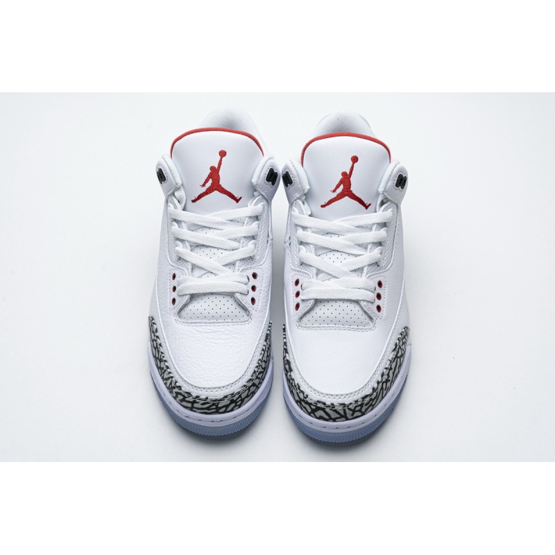 Og Tony Air Jordan 3 Retro Free Throw Line White Cement 923096-101