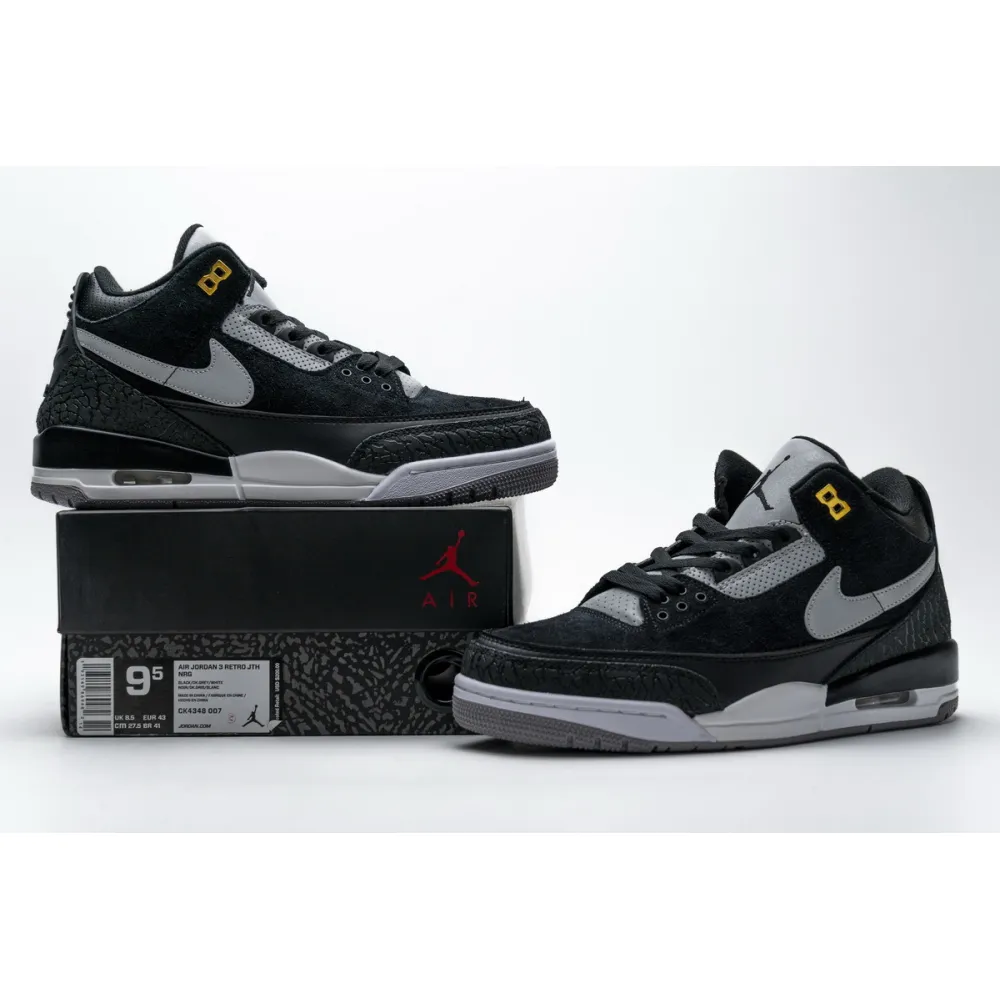  Og Tony Air Jordan 3 Retro Tinker Black Cement Gold