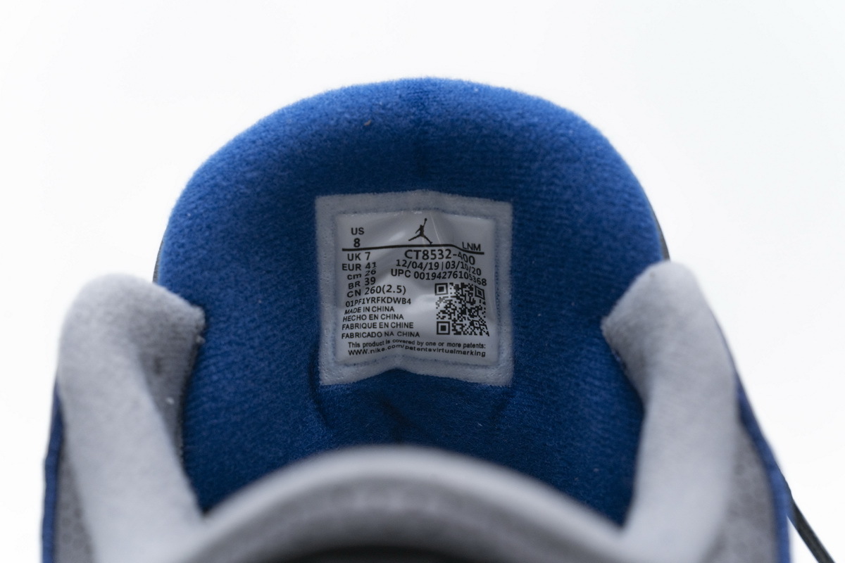  Og Tony Air Jordan 3 Retro Varsity Royal Cement