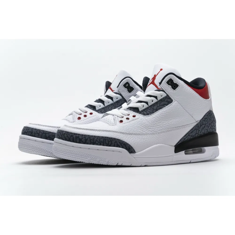  Og Tony Air Jordan 3 Retro SE Fire Red Denim (2020) CZ6431-100