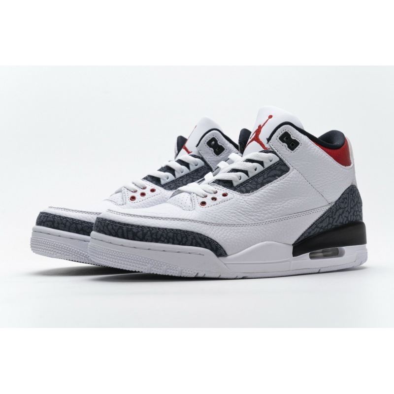  Og Tony Air Jordan 3 Retro SE Fire Red Denim (2020) CZ6431-100
