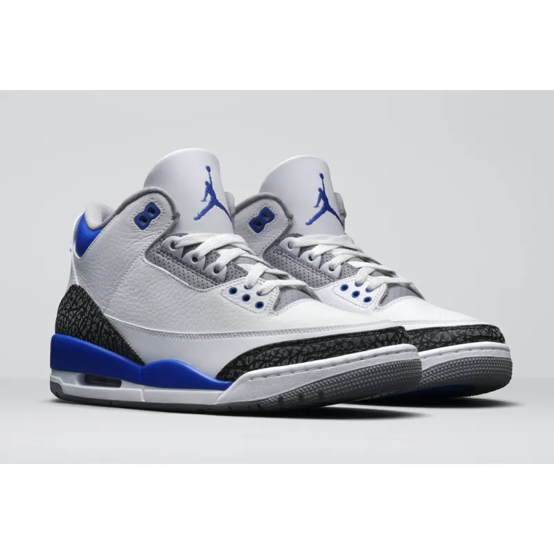 Og Tony Air Jordan 3 Retro Racer Blue  CT8532-145