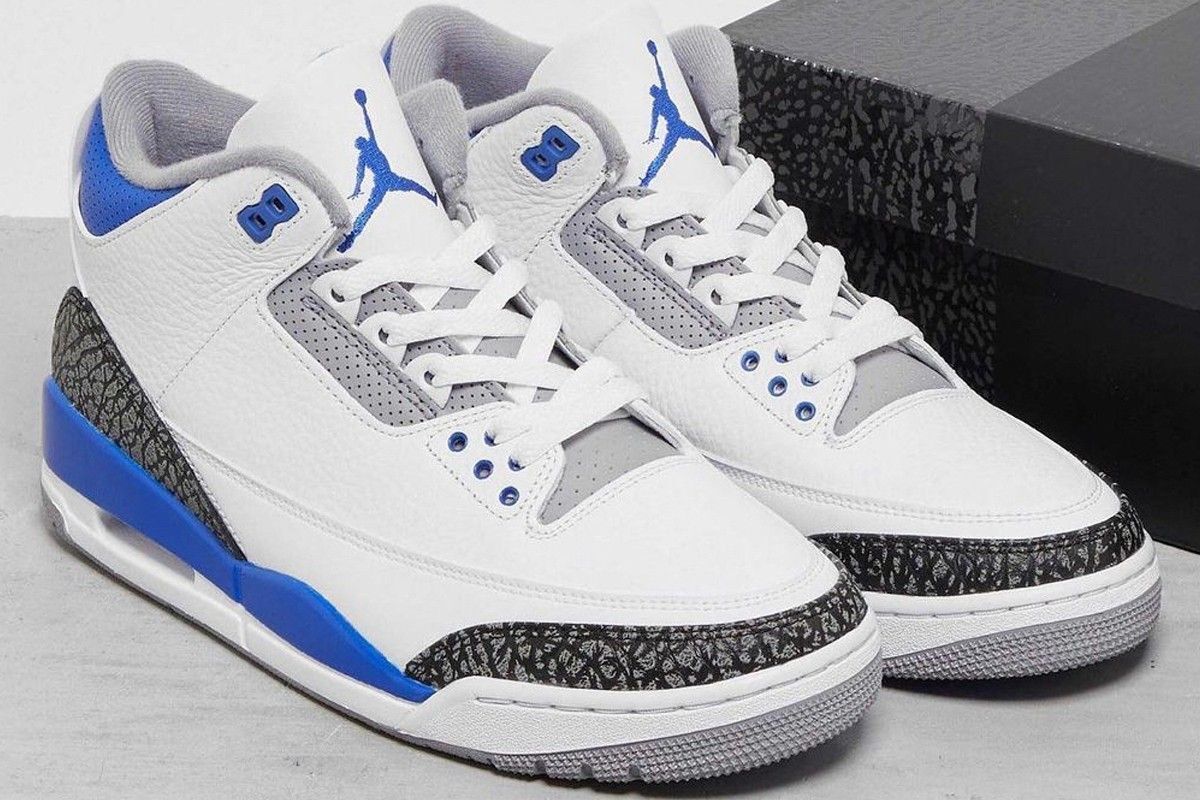  Og Tony Air Jordan 3 Retro Racer Blue  CT8532-145