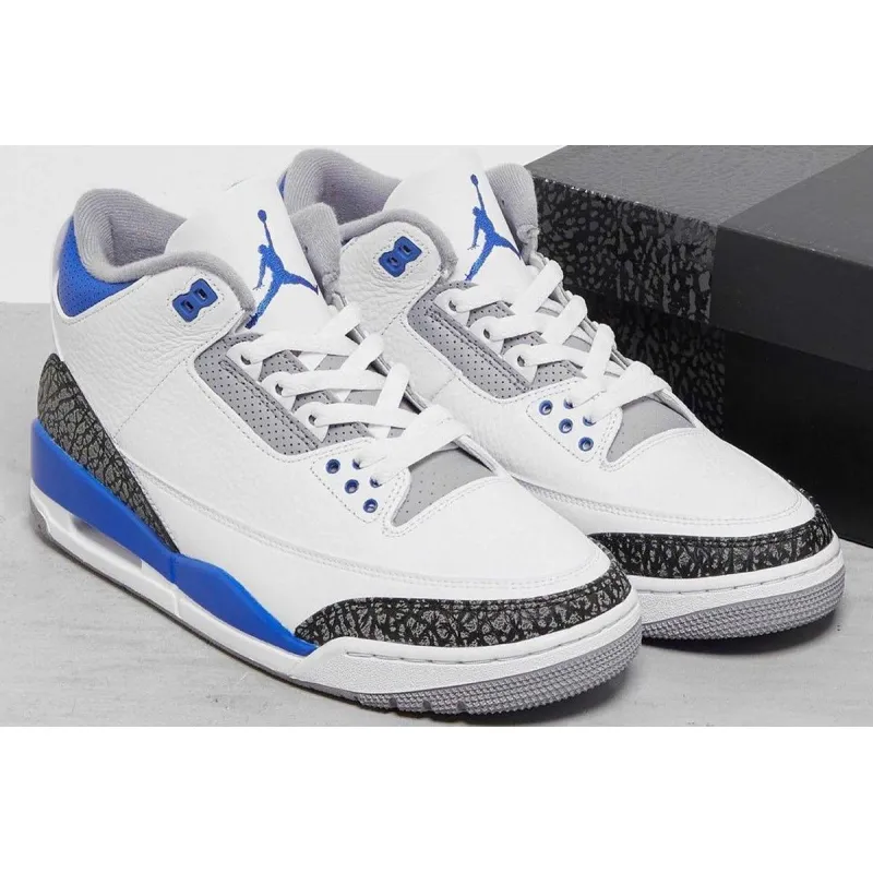  Og Tony Air Jordan 3 Retro Racer Blue  CT8532-145