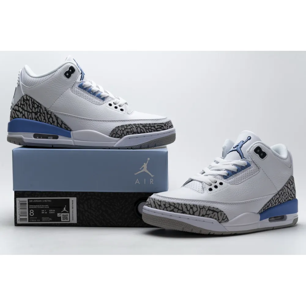 Og Tony Air Jordan 3 Retro UNC (2020) CT8532-104