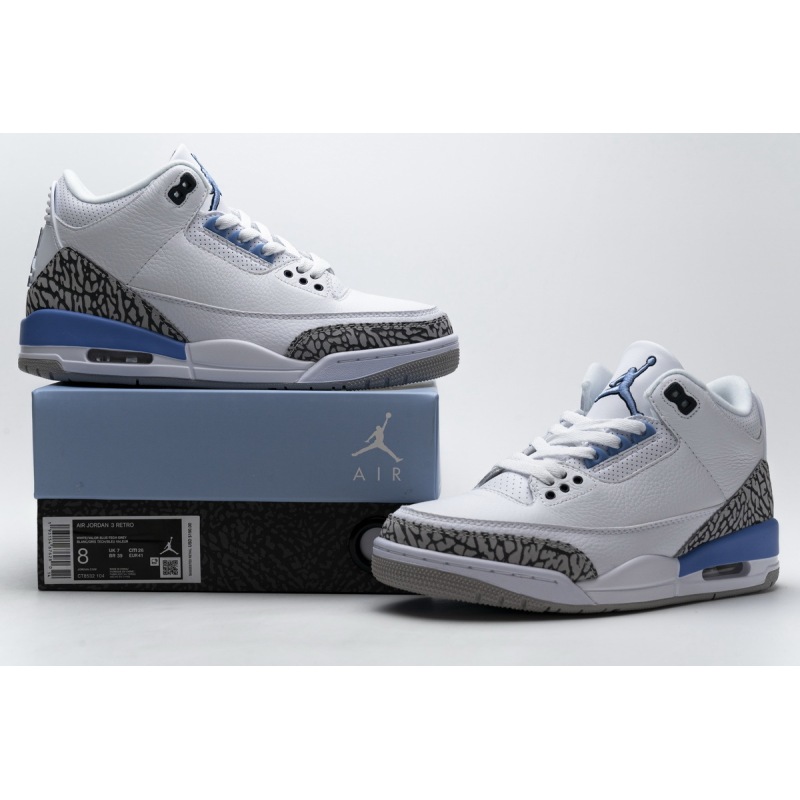 Og Tony Air Jordan 3 Retro UNC (2020) CT8532-104