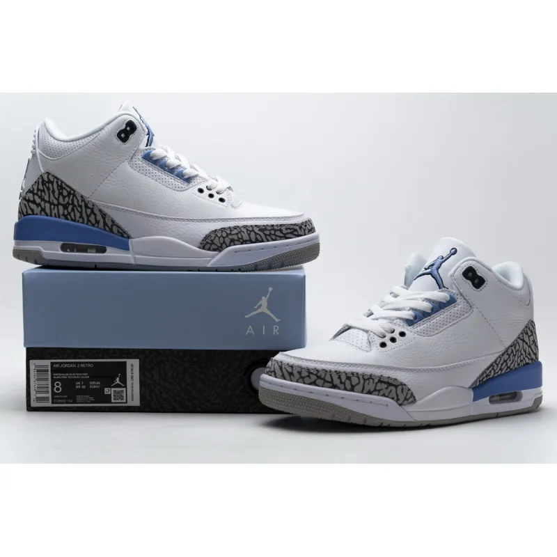 Og Tony Air Jordan 3 Retro UNC (2020) CT8532-104