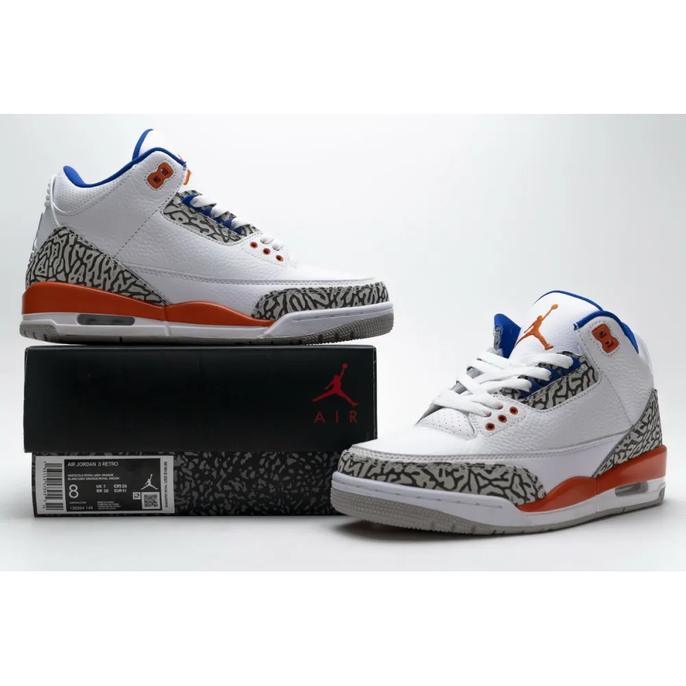 Og Tony Air Jordan 3 Retro Knicks 136064-148