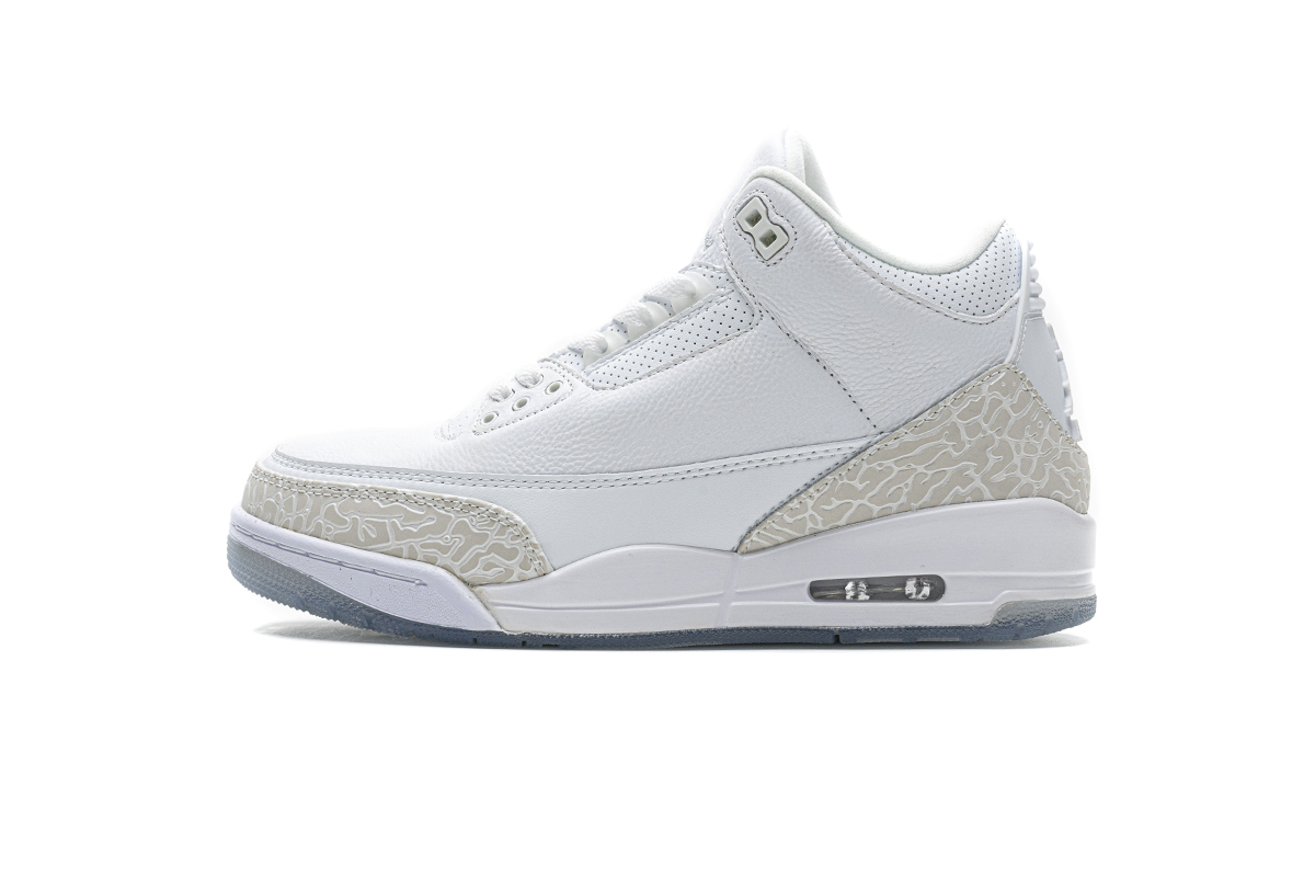  OWF Air Jordan 3 Retro Pure White (2018)
