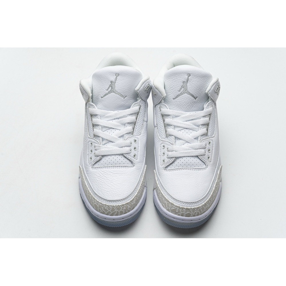  OWF Air Jordan 3 Retro Pure White (2018)