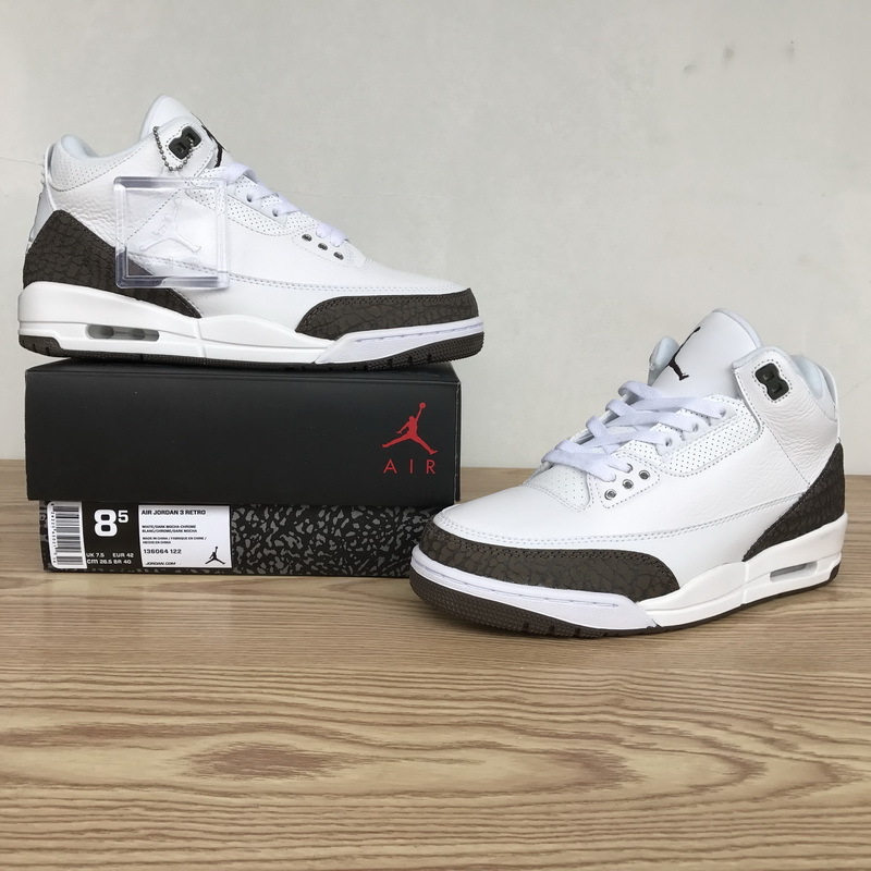 OWF Air Jordan 3 Retro Mocha (2018) 