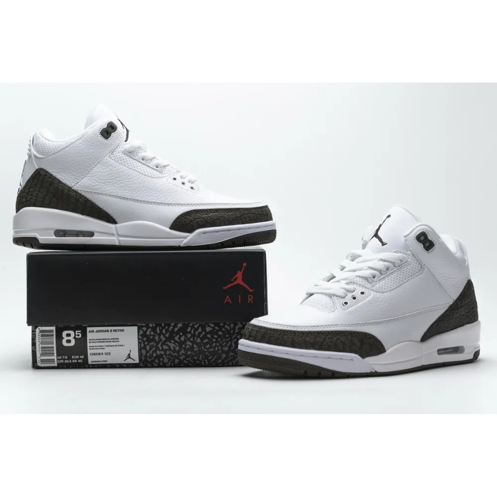 OWF Air Jordan 3 Retro Mocha (2018) 