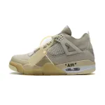 OWF Jordan 4 Retro Off-White Sail (W) CV9388-100