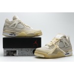 Jordan 4 Retro Off-White Sail (W)