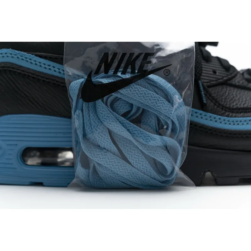 Nike Air Max 90 Undefeated Black Blue Fury