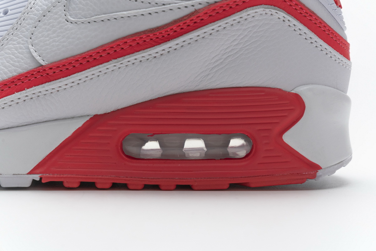 Nike Air Max 90 Undefeated White Solar Red