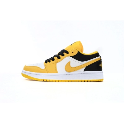 OWF Air Jordan 1 Low “University Gold”  553560-701 01
