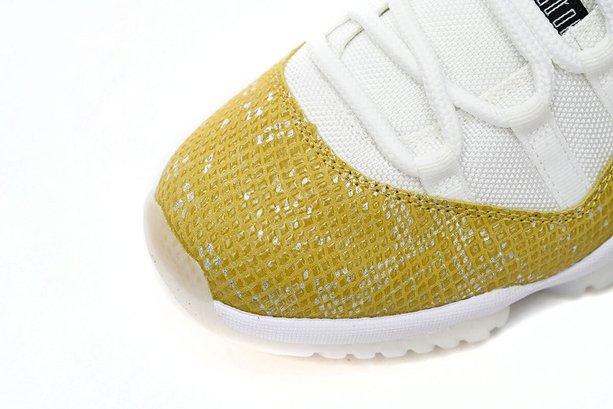 Air Jordan 11 Retro Low WMNS “Yellow Snakeskin AH7860-107