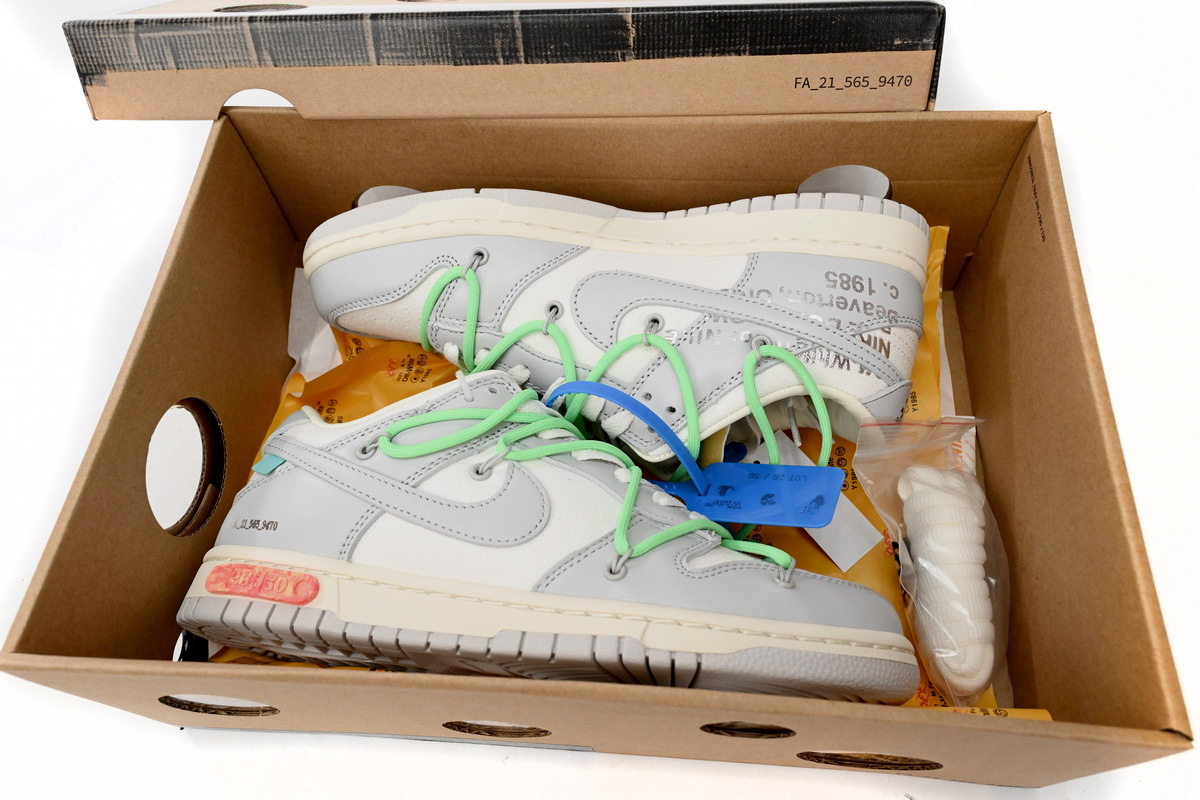 OFF WHITE x Nike Dunk SB Low The 50 NO.26 DM1602-116